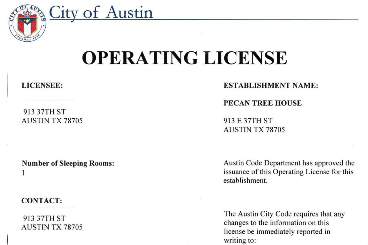 Ut Moody Center Downtown Eco Pecan Tree House Free Wifi Parking Quiet Office Austin Bagian luar foto